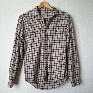 American Eagle Plaid Flannel Button Down Shirt